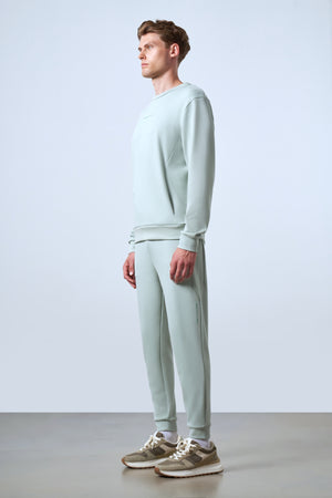Stands Out in A Crowd Baskılı Erkek Sweatshirt - Açık Yeşil