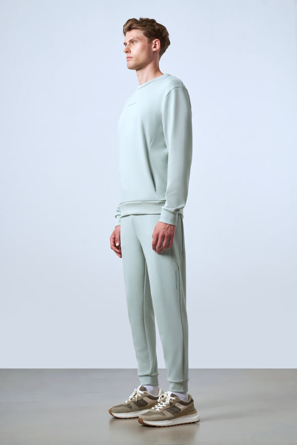 Stands Out in A Crowd Baskılı Erkek Sweatshirt - Açık Yeşil